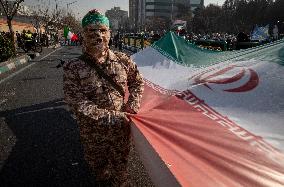 IRGC Armed Forces Participate In Military Rally