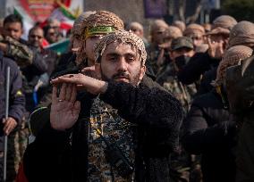 IRGC Armed Forces Participate In Military Rally