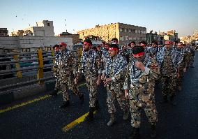 IRGC Armed Forces Participate In Military Rally