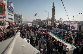 IRGC Armed Forces Participate In Military Rally