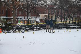 Man Shot Multiple Times And Killed At Carroll Park In Carroll Gardens Brooklyn New York City