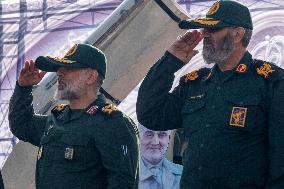 IRGC Armed Forces Participate In Military Rally