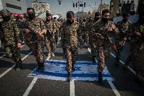 IRGC Armed Forces Participate In Military Rally