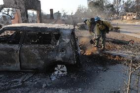 Los Angeles County Wildfires - USA