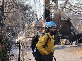 Los Angeles County Wildfires - USA