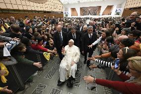 Pope Francis Jubilee Audience - Vatican