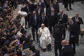 Pope Francis Jubilee Audience - Vatican