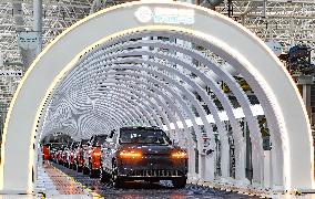 New Energy Vehicle Production - China