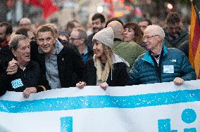 SARE Demonstration To Demand The Rights Of ETA Prisoners - Spain