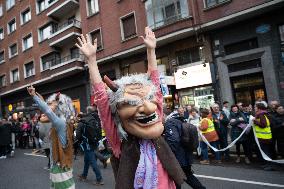 SARE Demonstration To Demand The Rights Of ETA Prisoners - Spain