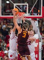 Wisconsin Badgers Vs. Minnesota Golden Gophers