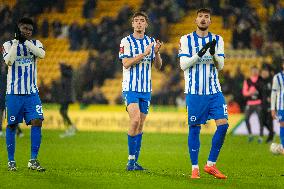 Norwich City v Brighton & Hove Albion - Emirates FA Cup Third Round
