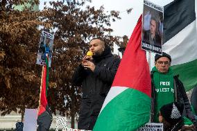 Pro-Palestinian Protest Honors Journalists Killed in Conflict - Paris