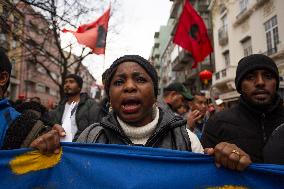 Demonstration Against Racism And Xenophobia In Lisbon