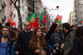 Demonstration Against Racism And Xenophobia In Lisbon