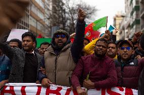 Demonstration Against Racism And Xenophobia In Lisbon