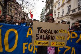 Demonstration Against Racism And Xenophobia In Lisbon