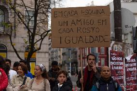 Demonstration Against Racism And Xenophobia In Lisbon