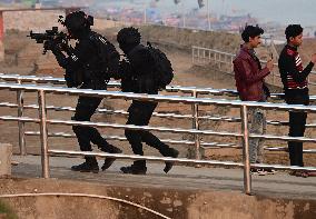 Preparation For The Upcoming Maha Kumbh Mela 2025 Festival.