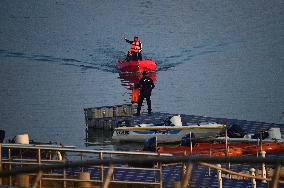 Preparation For The Upcoming Maha Kumbh Mela 2025 Festival.