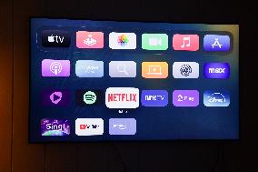 Apple TV Menu Photo Illustrations