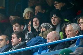 Orelsan And His Son At Ligue 2 Match - Caen