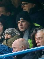 Orelsan And His Son At Ligue 2 Match - Caen