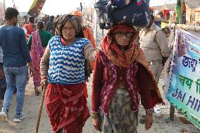 ''Makar Sankranti'' Festival In Sagar Islad, India