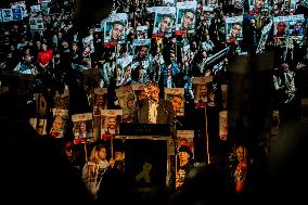 Ceasefire And Hostage Deal Protest - Tel Aviv