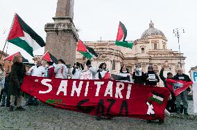 National Mobilization Day Of Sanitarians For Gaza