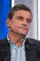 La7, Senator Carlo Calenda Host Of The Program In Other Words, Rome, Italy