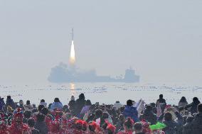 Jielong No.3 Carrier Rocket Fires Off