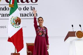 laudia Sheinbaum Mark 100 Days As President Of Mexico
