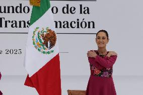 laudia Sheinbaum Mark 100 Days As President Of Mexico