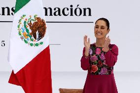 laudia Sheinbaum Mark 100 Days As President Of Mexico