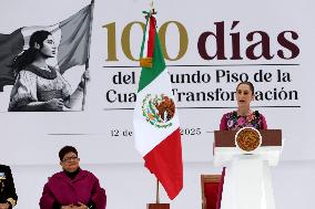 laudia Sheinbaum Mark 100 Days As President Of Mexico