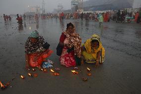''Makar Sankranti'' Festival At Sagar Islad