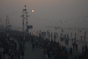 ''Makar Sankranti'' Festival At Sagar Islad
