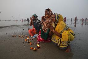 ''Makar Sankranti'' Festival At Sagar Islad