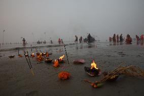 ''Makar Sankranti'' Festival At Sagar Islad