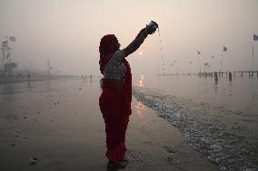 ''Makar Sankranti'' Festival At Sagar Islad