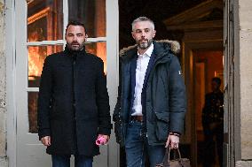 Meetings between general and representative professional agricultural organisations with French Prime Minister Francois Bayrou i