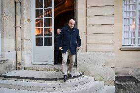 Meetings between general and representative professional agricultural organisations with French Prime Minister Francois Bayrou i