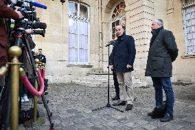 Meetings between general and representative professional agricultural organisations with French Prime Minister Francois Bayrou i