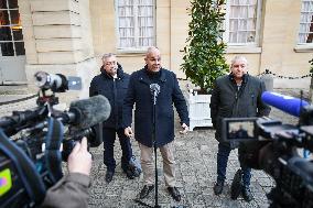 Meetings between general and representative professional agricultural organisations with French Prime Minister Francois Bayrou i