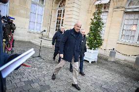 Meetings between general and representative professional agricultural organisations with French Prime Minister Francois Bayrou i