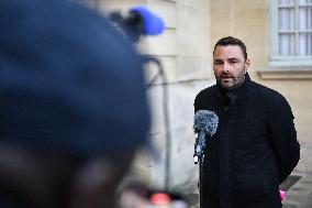 Meetings between general and representative professional agricultural organisations with French Prime Minister Francois Bayrou i