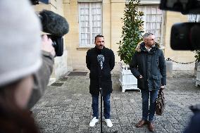 Meetings between general and representative professional agricultural organisations with French Prime Minister Francois Bayrou i