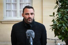 Meetings between general and representative professional agricultural organisations with French Prime Minister Francois Bayrou i