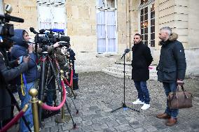 Meetings between general and representative professional agricultural organisations with French Prime Minister Francois Bayrou i